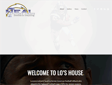 Tablet Screenshot of lorenzoneal.com